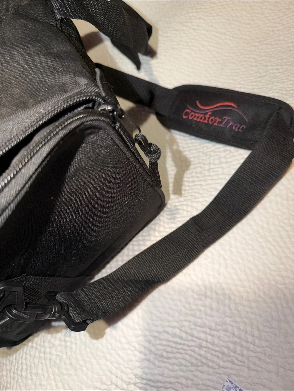 Black Travel Duffel Bag